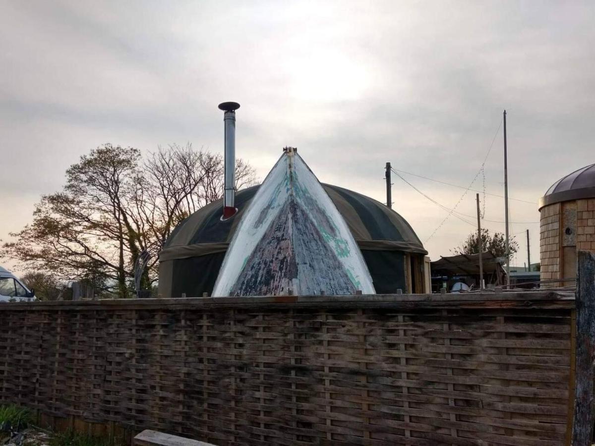 Bembridge Harbour Yurt - Log Burner - Wifi Exterior foto